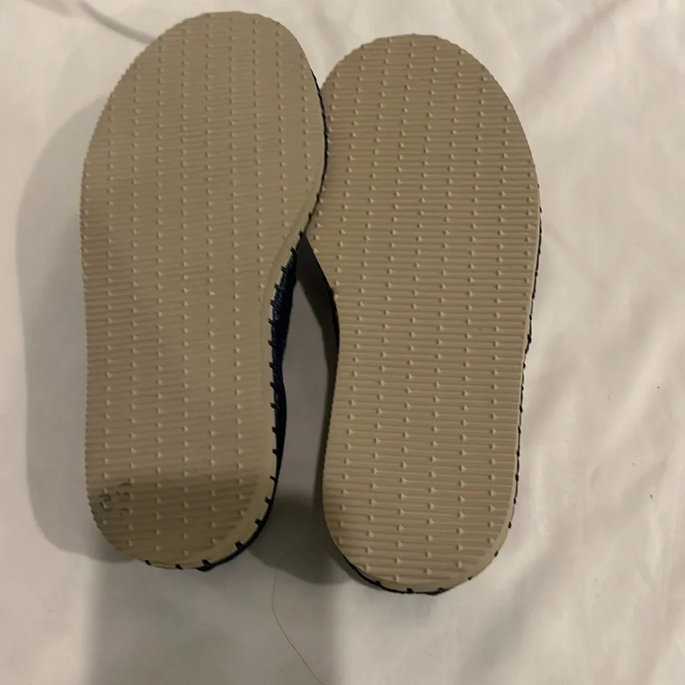 Blue, Jean HAVARIANAS flat kid shoe